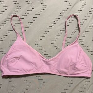 Aerie Lavender Scoop Swim Top